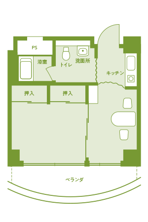 夫婦部屋（802号室）